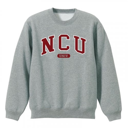 【團購商品，30件起做】NCU經典款美式大學T_灰/深藍(可混色)